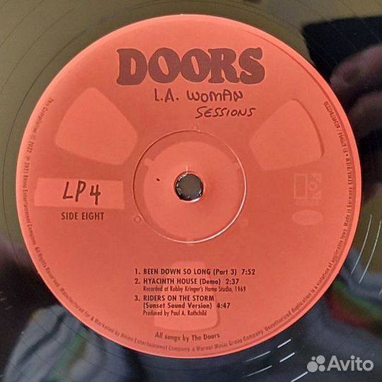 Виниловая пластинка doors THE - LA woman sessions