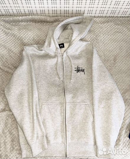 Зип худи stussy