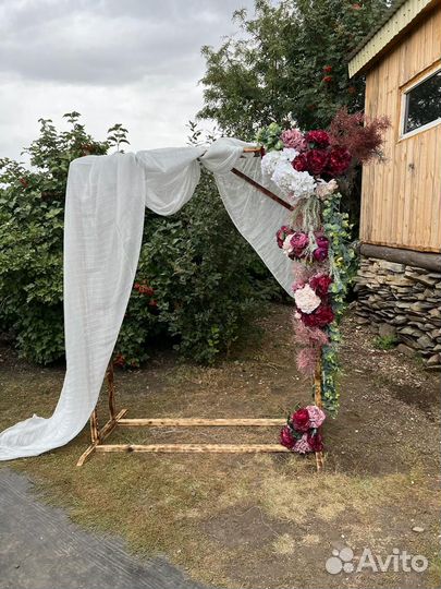 Свадебная арка для регистрации