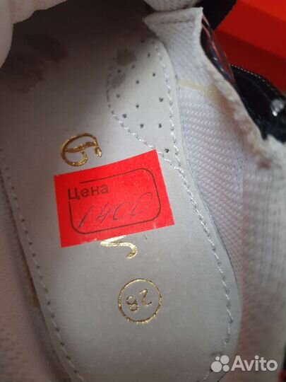 Кеды для девочки новые 28