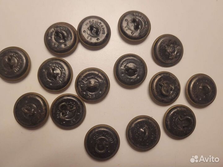 Пуговицы армейские вс СССР мосштамп 59 г