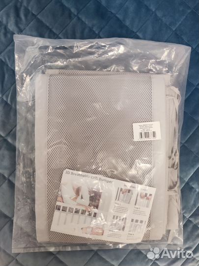 Бортики в детскую кроватку новые