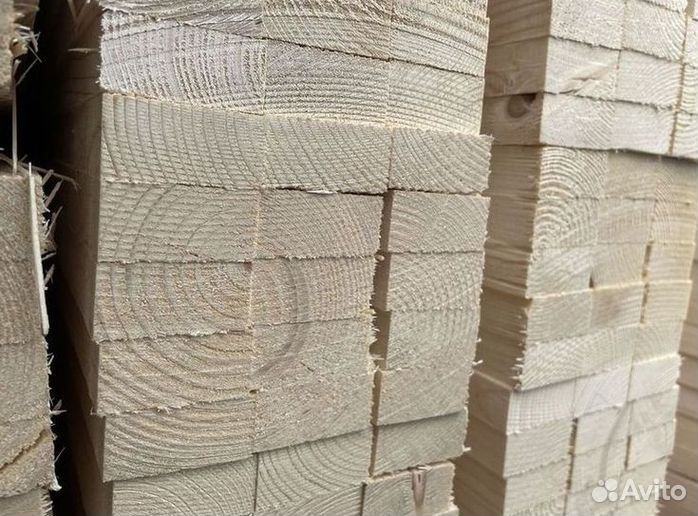 Доска строганная 45х190х6000