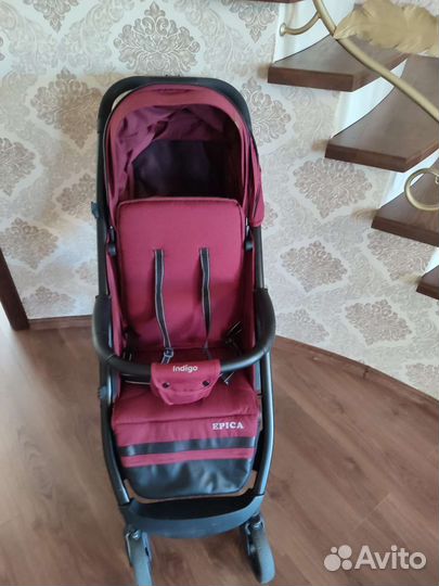 Прогулочная коляска indigo epica lux