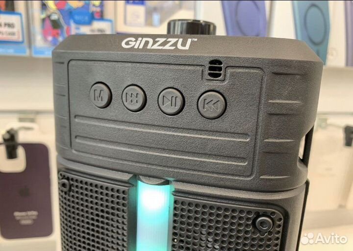 Колонка портативная подсветка