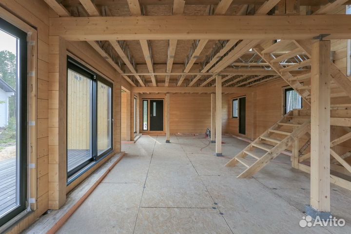 Наклонно-сдвижные оконные порталы