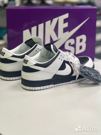 Кроссовки Nike SB Dunk White and Black