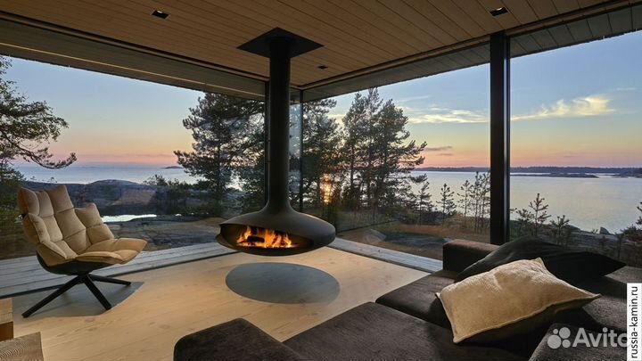 Подвесной дизайнерский био камин Firezo Perla