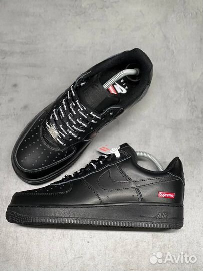 Кроссовки Nike Air Force Supreme черные