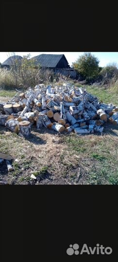 Дрова березовые колотые