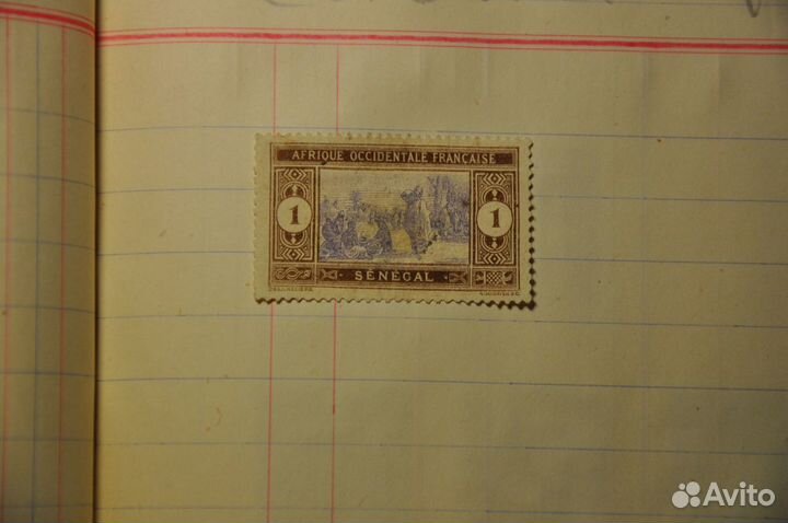 Редкая колониальная марка