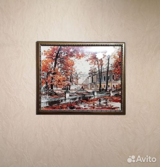 Алмазная мозаика готовая 40 на 50