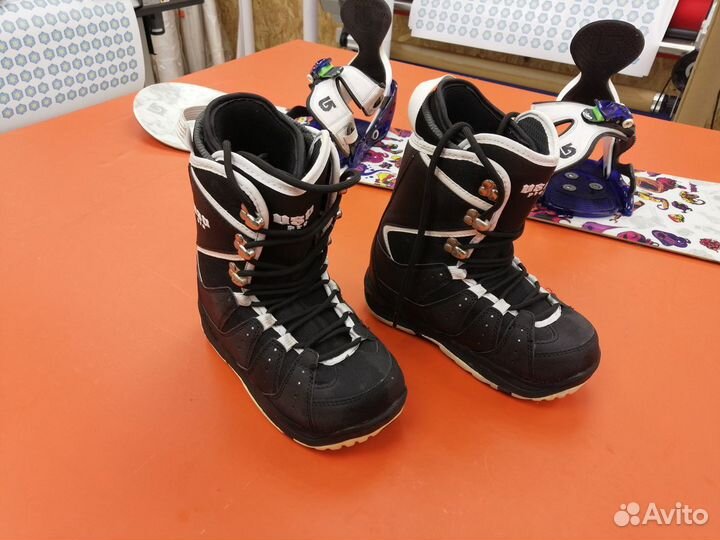 Ботинки для сноуборда USD Pro super KID (разм 33)