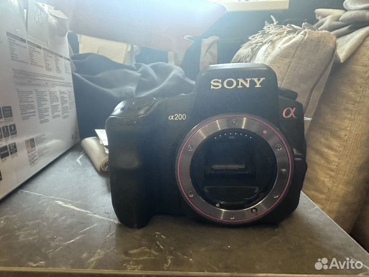 Зеркальный фотоаппарат sony a200 dslr-A200K