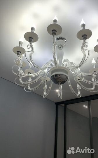 Люстра подвесная потолочная большая