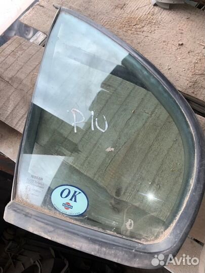 Форточка двери задняя Nissan Primera P10