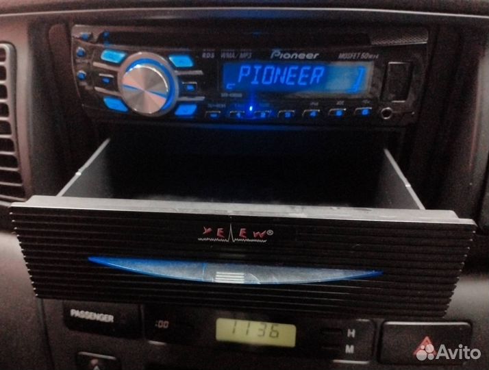 Авто магнитола Pioneer DEH-4300ub + динамики