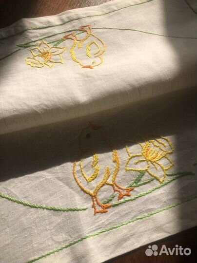 Скатерти винтаж 3 шт «Пасха»