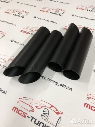 Насадки B на Mercedes G-class black 4 шт