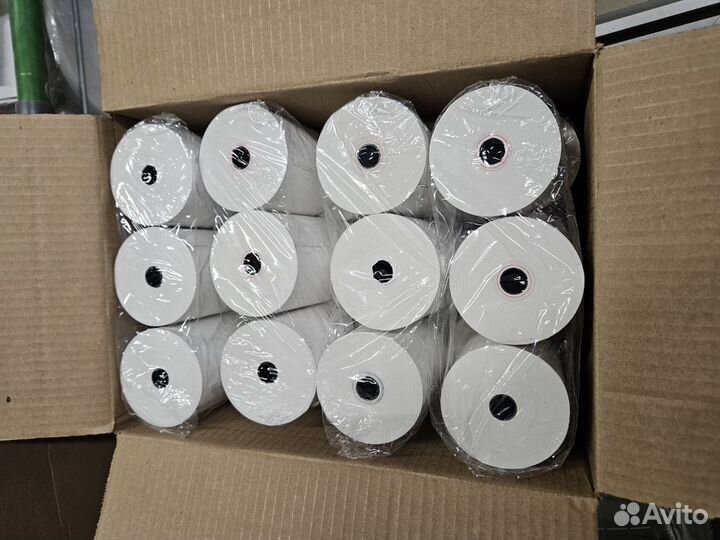 Кассовая (чековая) лента 80х70х12мм