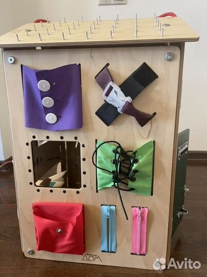 Бизиборд домик большой