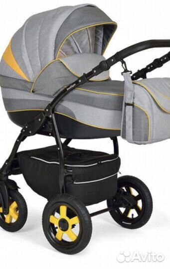 Коляска 2 в 1 индиго