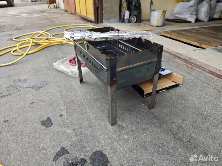 Мангал разборный походный, толщина стенок 0,9 мм