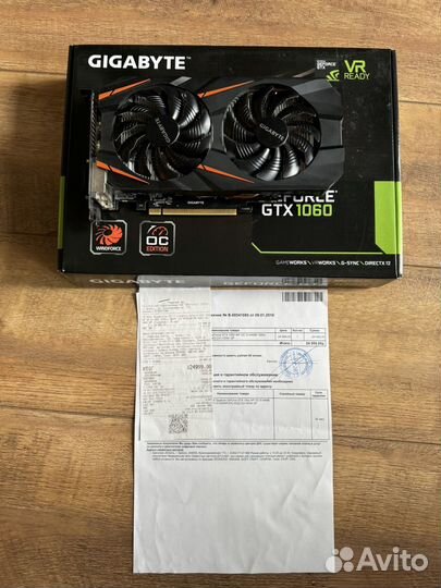 Gtx 1060 6 gb gigabyte