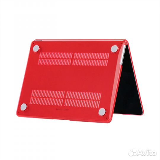 Чехол для MacBook Pro 13 2012-2015 глянец красный