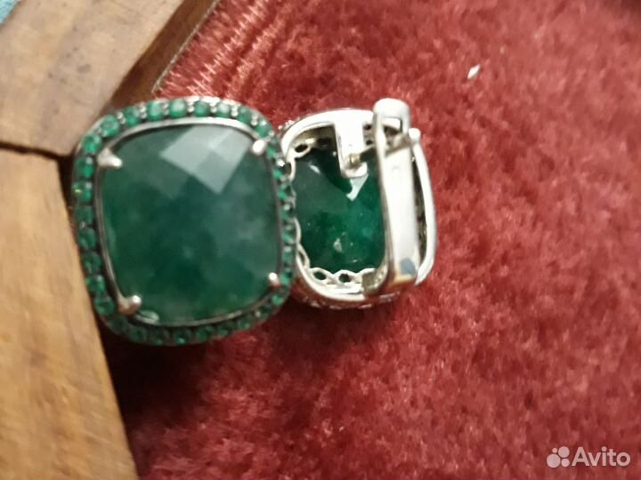 Серебряные серьги