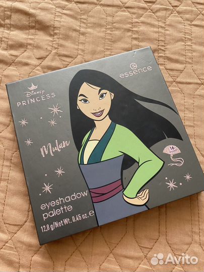 Палетка теней essence,disney mulan