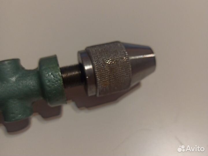 Раритетная дрель ручная механическая двускоростная