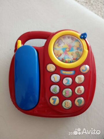 Телефон игрушечный развивающий