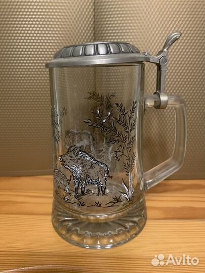 Винтажная пивная кружка