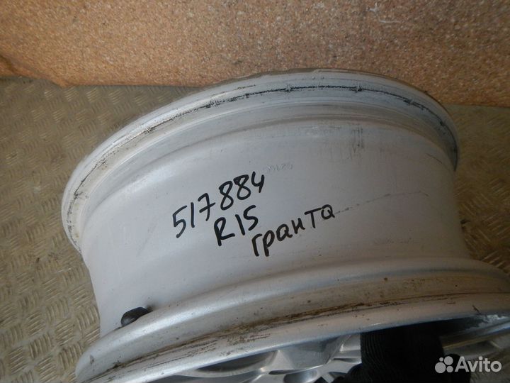 Диск колесный литой R15 4*98 j6,0 ET35 DIA58,6 (ва