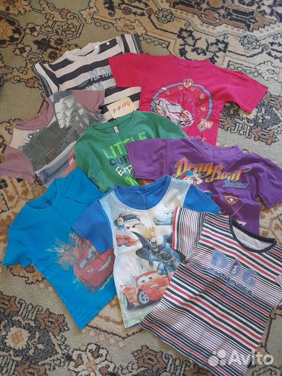 Детские вещи пакетом 104 на мальчика