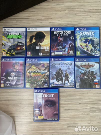 Диски на ps4