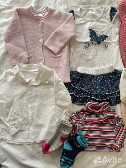Пакет вещей для девочки 2-3 года, вещи пакетом