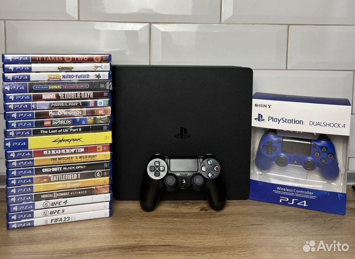Sony playstation 4 + 93 игры