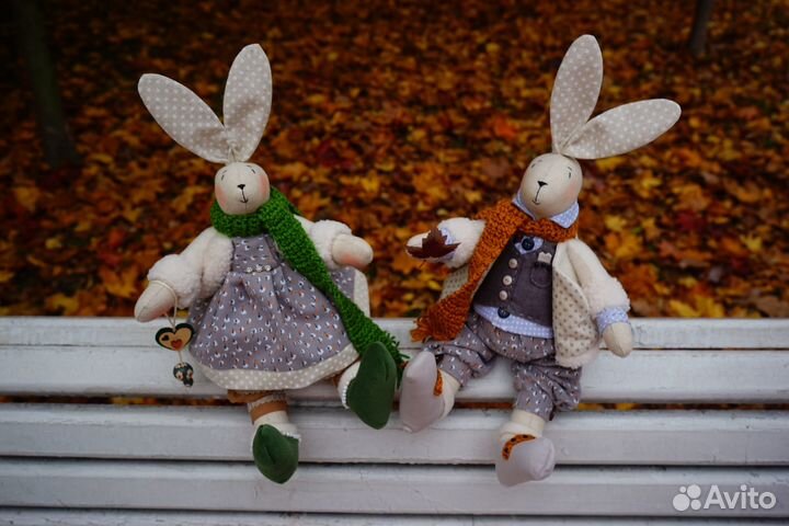 Заяц тильда ручной работы