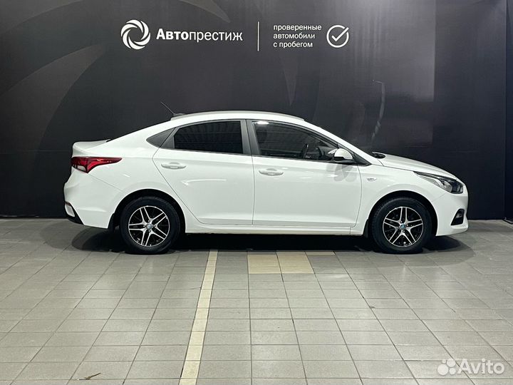 Hyundai Solaris 1.4 МТ, 2019, 77 000 км