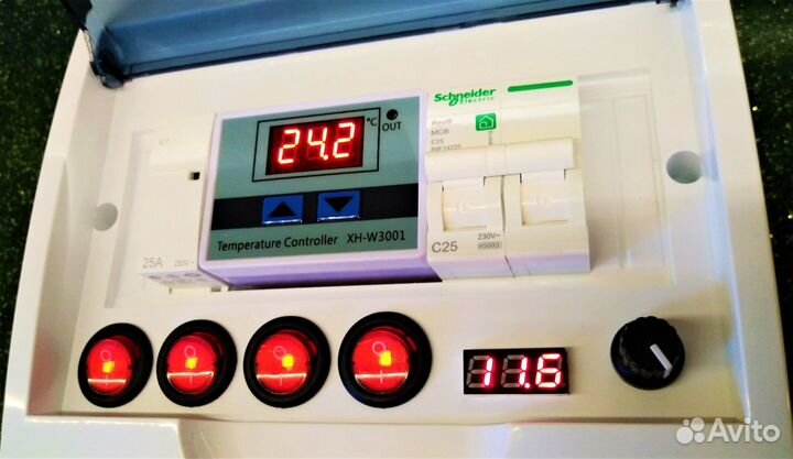 Автоматика для коптильни с нагнетателем воздуха