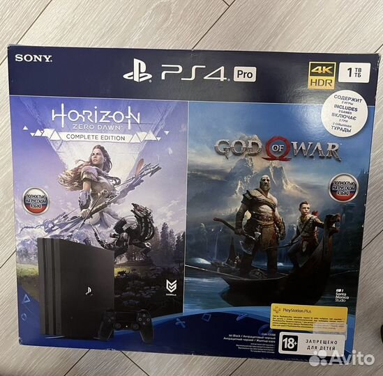 Sony playstation 4 PS4 pro 1tb с играми