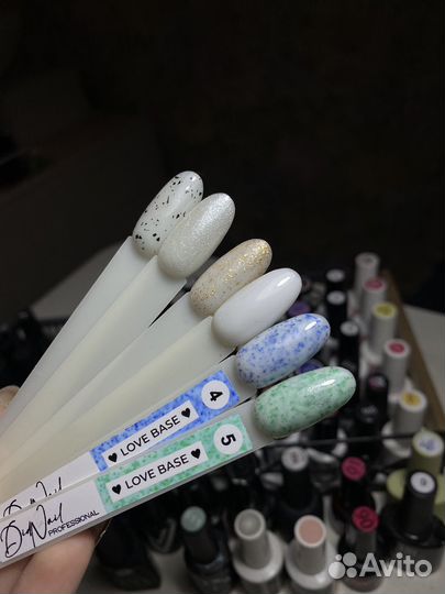 Набор гель лаков баз и гелей для маникюра