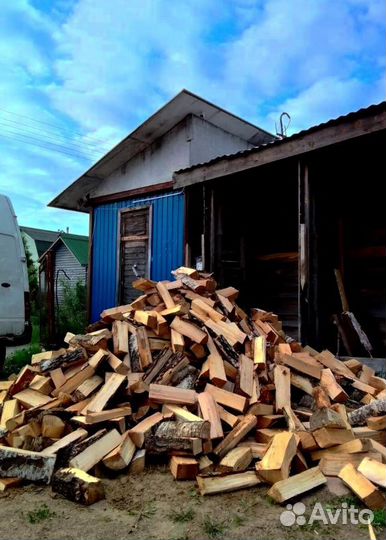 Дрова сухие в укладку