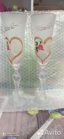 Свадебные фужеры