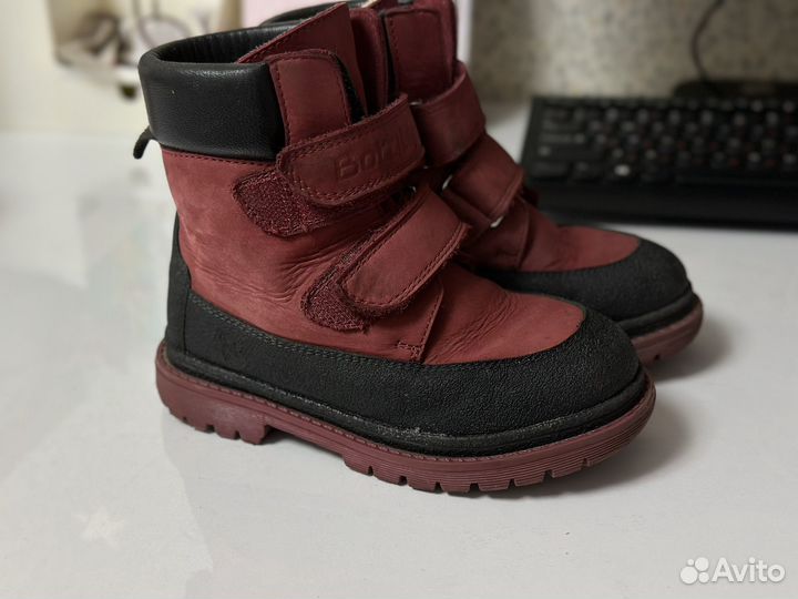 Ботинки для девочки 27 (29) на байке