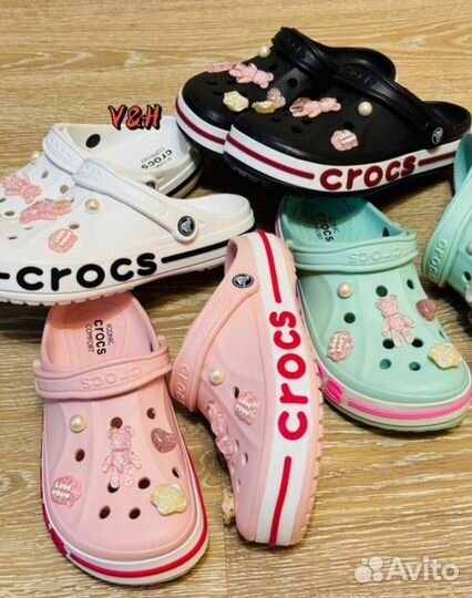 Кроксы Crocs сабо женские, детские, мужские