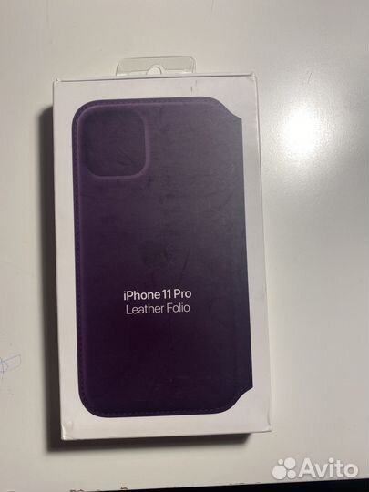 Чехол Apple Folio кожаный для iPhone 11 Pro