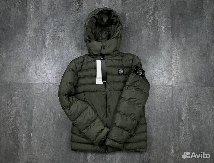 Пуховик Stone Island зимний